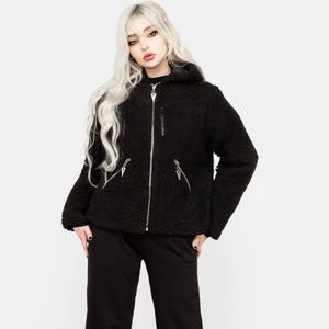 Disturbia Teddy Jacket Oversized